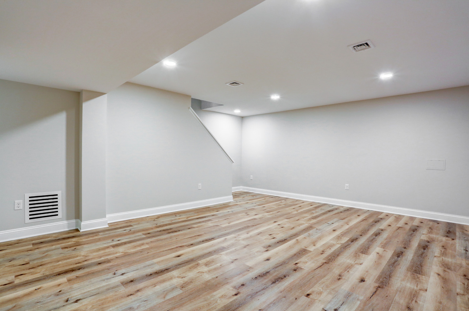 Pat And Hollys Lancaster Basement Remodel Mclennan Contracting